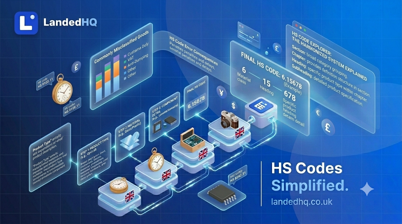 HS codes explained for UK importers